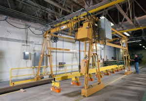 Spanco-overhead workstation cranes
